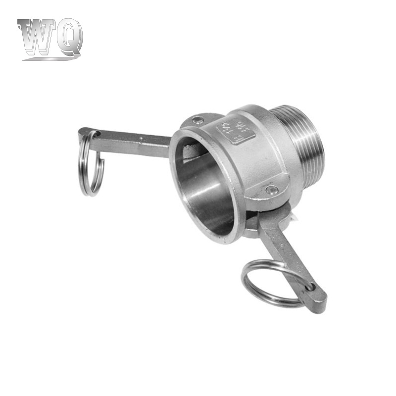 الفولاذ المقاوم للصدأ أنبوب موصل وصلات Camlock الإفراج السريع