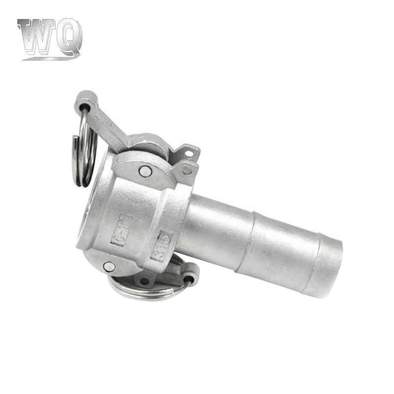 الفولاذ المقاوم للصدأ أنبوب موصل وصلات Camlock الإفراج السريع